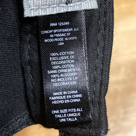 Powerade Black Embroidered Baseball Cap Hat Adjustable Strap - Picture 6 of 6